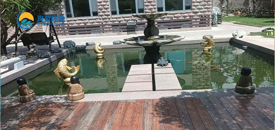 崂山石苑别墅鱼池项目